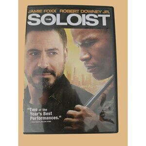 The Soloist DVD Jamie Foxx Robert Downey Jr. Drama PG-13 Powerful & Inspiring Fi